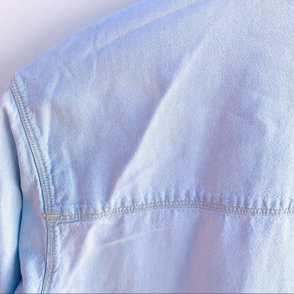 madewell women's denim shirt - Picture 6 of 6